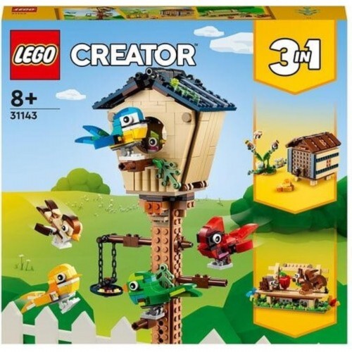 Lego Creator Birdhouse Kuş Evi 3'ü 1 Arada Oyuncakları 31143