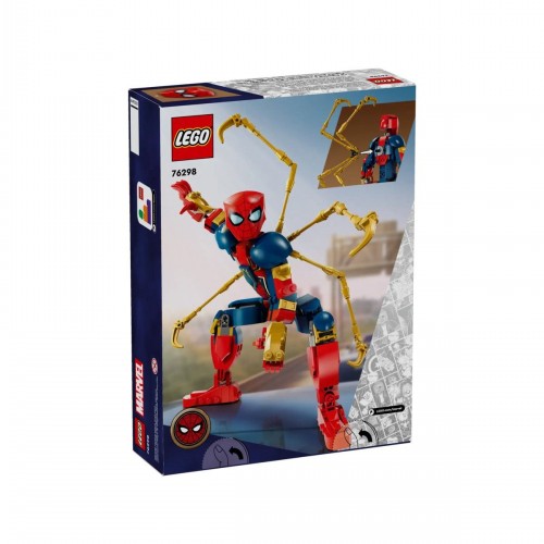 Lego Marvel Iron Örümcek Adam Yapım Figürü 76298