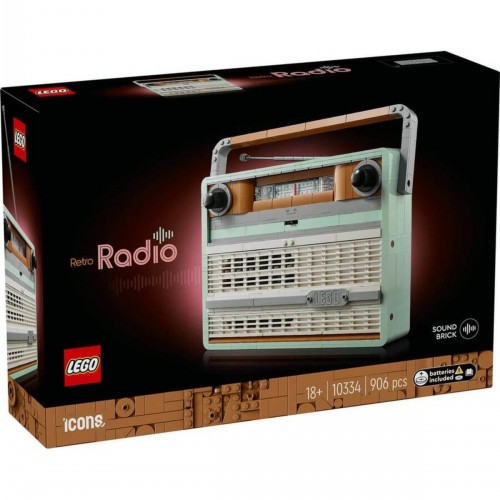 Lego Icons Retro Radyo 10334 (906 Parça)