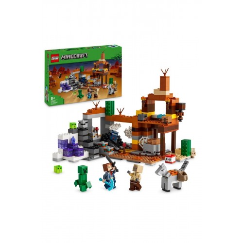 Lego Minecraft Çorak Arazi Maden Kuyusu 21263 (538 Parça)